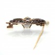 Bijoux anciens - Broche mouche Napoléon III
