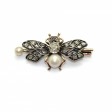 Bijoux anciens - Broche mouche Napoléon III
