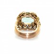 Bijoux anciens - Bague vintage aigue-marine env. 10cts