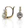 Bijoux anciens - Boucles d'oreilles dormeuses diamants env. 0,90 carat