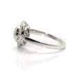 Bijoux récents - Bague entourage diamants