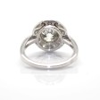 Bijoux récents - Bague entourage diamants