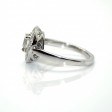 Bijoux récents - Bague entourage diamants