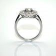 Bijoux récents - Bague entourage diamants