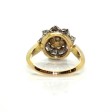 Bijoux anciens - Bague Pompadour perle fine et diamants 