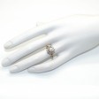 Bijoux anciens - Bague Pompadour perle fine et diamants 
