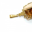 Bijoux anciens - Médaillon porte photo ancien en or et grenat