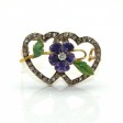 Bijoux anciens - Broche diamants Napoléon III
