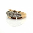 Bijoux anciens - Bague Tank diamants