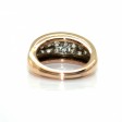 Bijoux anciens - Bague Tank diamants