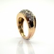 Bijoux anciens - Bague Tank diamants