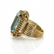 Bijoux anciens - Bague vintage aigue-marine