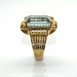 Bijoux anciens - Bague vintage aigue-marine