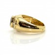 Bijoux anciens - Bague jonc saphir et diamants
