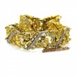 Bijoux anciens - Bracelet ancien or et diamants