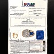 Bijoux anciens - Bague Tank saphir et diamants 