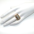 Bijoux anciens - Bague Tank diamants 