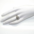 Bijoux anciens - Bague dôme Art Déco diamants