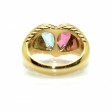 Bijoux récents - BULGARI - Bague Doppio coeur
