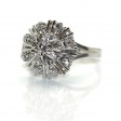 Bijoux récents - Bague marguerite diamants