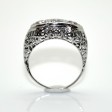 Bijoux récents - Bague jarretière diamants