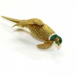 Bijoux anciens - MELLERIO - Broche Faisan