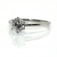 Bijoux anciens - MELLERIO - Bague solitaire diamant 