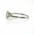 Bijoux anciens - MELLERIO - Bague solitaire diamant 