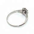 Bijoux anciens - MELLERIO - Bague solitaire diamant 