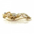 Bijoux anciens - Broche vintage en or et diamants