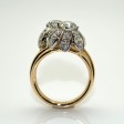 Bijoux anciens - Bague toi et moi vintage en or et diamants