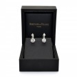 Bijoux anciens - Boucles d'oreilles dormeuses diamants env. 1ct