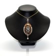 Bijoux anciens - Pendentif ancien perles fines et diamants