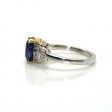 Bijoux récents - Bague saphir et diamants