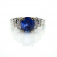 Bijoux récents - Bague saphir et diamants
