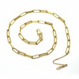 Bijoux anciens - Collier vintage en or jaune 