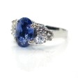 Bijoux récents - Bague saphir et diamants