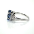 Bijoux récents - Bague saphir et diamants