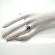Bijoux récents - Bague saphir et diamants