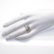 Bijoux récents - Bague toi et moi diamants coussin