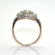 Bijoux anciens - Bague Pompadour diamants 