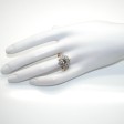 Bijoux anciens - Bague Pompadour diamants 
