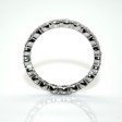 Bijoux récents - Alliance américaine diamants - Env. 2,20 carats