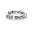Bijoux récents - Alliance américaine diamants - Env. 4,30 carats