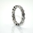 Bijoux récents - Alliance américaine diamants - Env. 4,30 carats