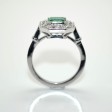 Bijoux récents - Bague émeraude et diamants