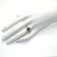 Bijoux récents - Bague saphir entourage diamants 