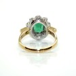 Bijoux récents - Bague pompadour émeraude