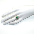 Bijoux récents - Bague pompadour émeraude