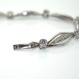 Bijoux anciens - Bracelet Art-Déco en diamants